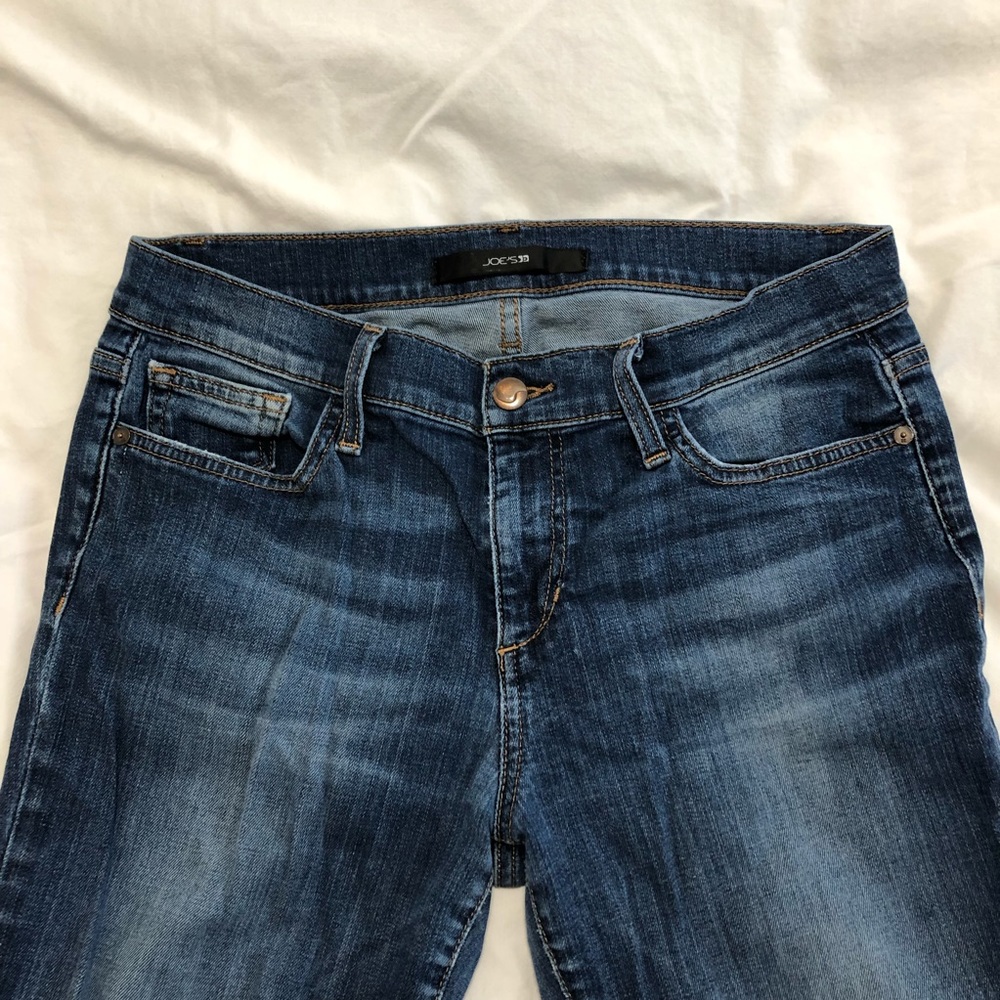 Joe’s straight ankle jeans